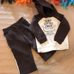 24 Months sweatsuit outfit